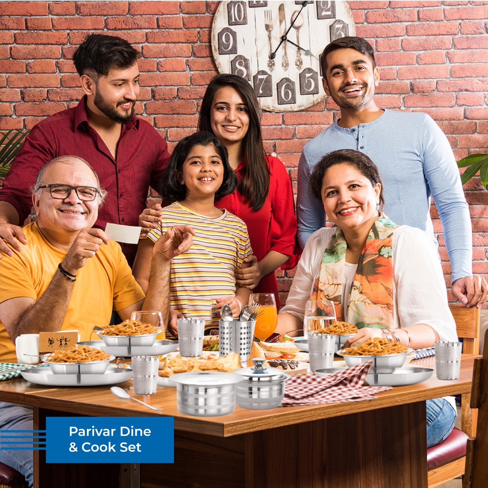 Parivar Dine & Cook Set
