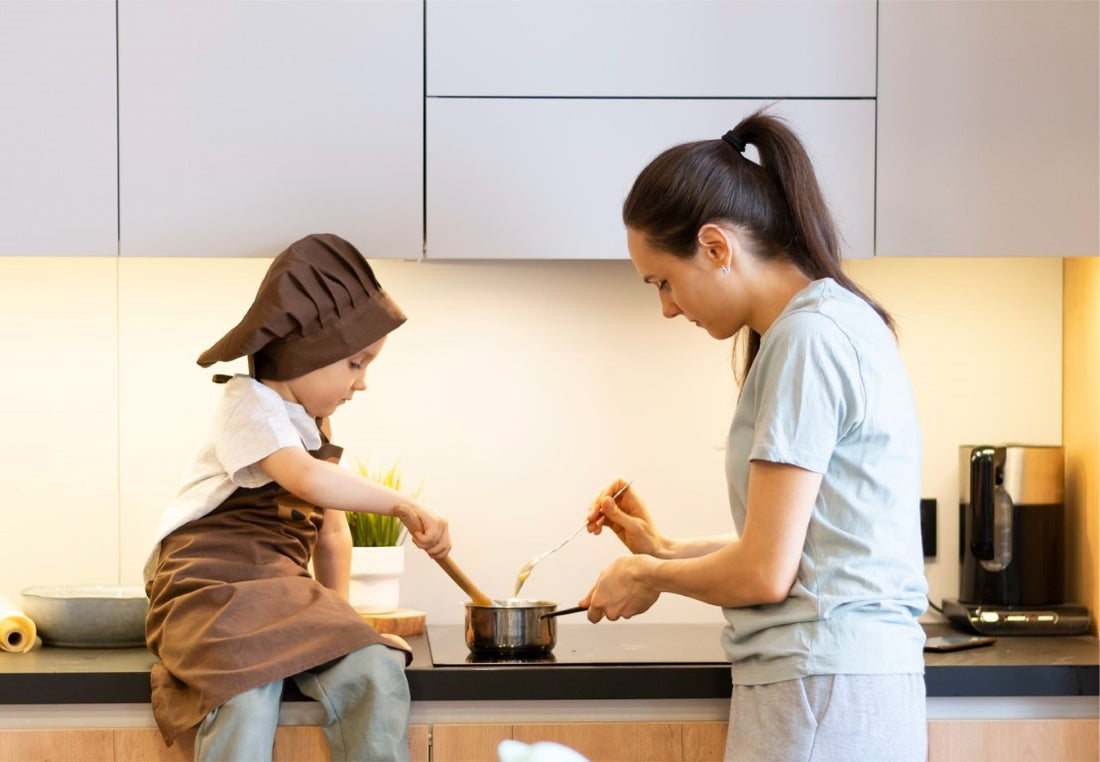 Cooking with kids