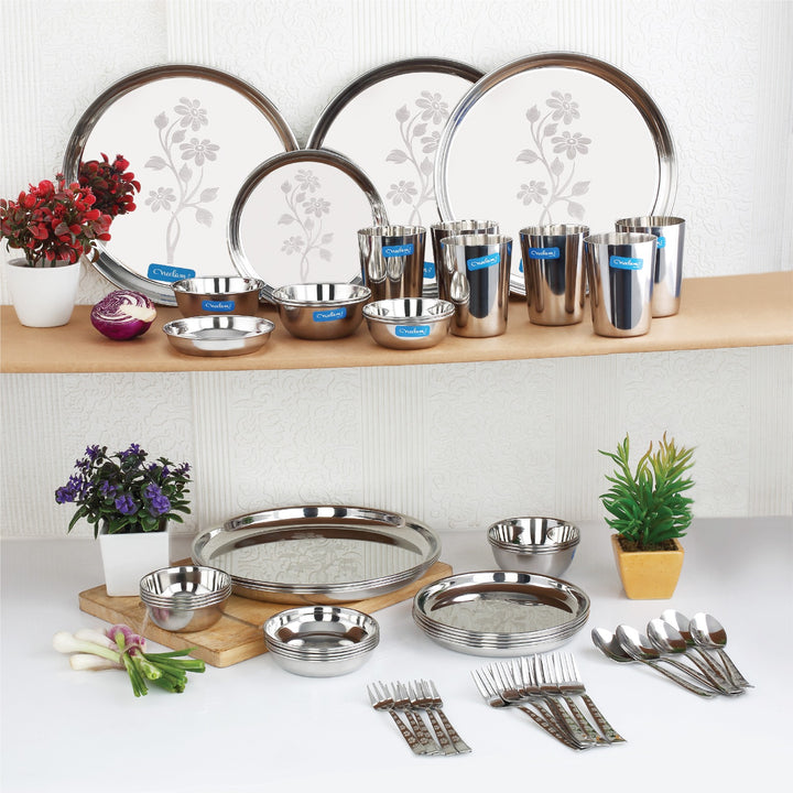 Stainless steel Dinner set of 54 Pcs